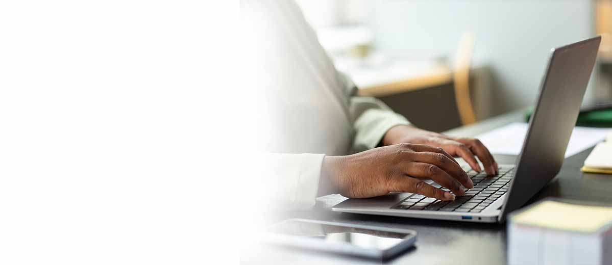 Online registration slider